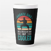 Tasse Latte Papa Karaté (Devant)