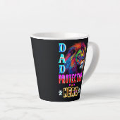 Tasse Latte Papa Protector Hero (Angle droit)