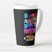 Tasse Latte Papa Protector Hero (Angle droit)