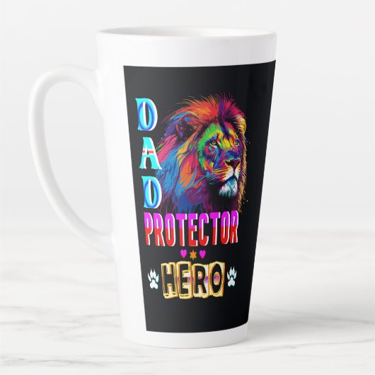 Tasse Latte Papa Protector Hero (Gauche)