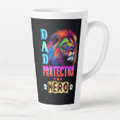 Tasse Latte Papa Protector Hero (Droite)