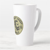 Tasse Latte Papas Légendaires Cool – Conception de Typographie (Angle droit)