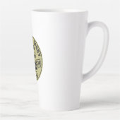 Tasse Latte Papas Légendaires Cool – Conception de Typographie (Droite)