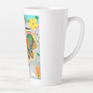Tasse Latte Papillon