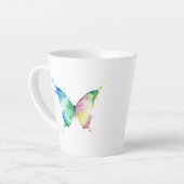 Tasse Latte Papillon (Angle gauche)