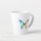Tasse Latte Papillon (Angle droit)