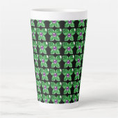 Tasse Latte papillon (Devant)