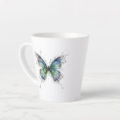Tasse Latte Papillon (Angle gauche)