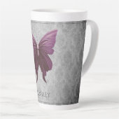Tasse Latte Papillon à bijoux Magenta (Angle droit)