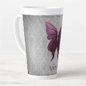 Tasse Latte Papillon à bijoux Magenta (Angle gauche)