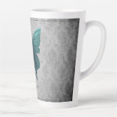 Tasse Latte Papillon à bijoux turquoise (Droite)