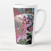 Tasse Latte Papillon de l'aube montante (Droite)