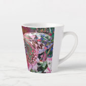 Tasse Latte Papillon de l'aube montante (Droite)