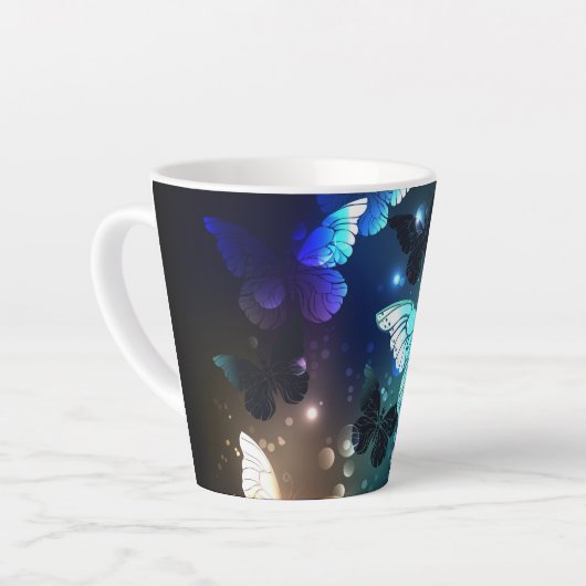 Tasse Latte Papillon de nuit (Angle gauche)