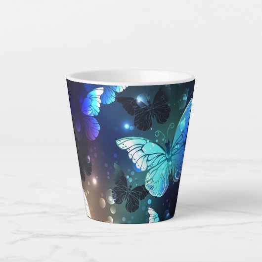 Tasse Latte Papillon de nuit (Devant)