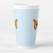 Tasse Latte Papillon Monarque (Devant)