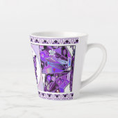 Tasse Latte Papillon pourpre 31 (Droite)