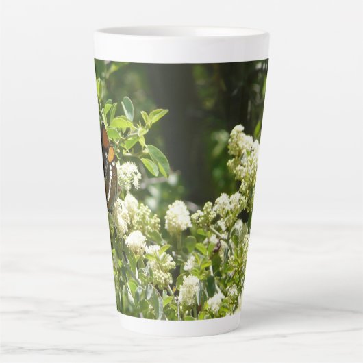 Tasse Latte Papillon-soeur de Californie en Yosemite (Devant)