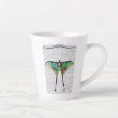 Tasse Latte Papillon vibrant (Droite)