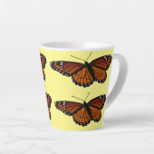 Tasse Latte Papillon Viceroy Belle photographie de la nature (Angle droit)