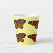 Tasse Latte Papillon Viceroy Belle photographie de la nature (Devant)
