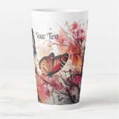 Tasse Latte Papillons (Devant)