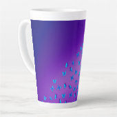 Tasse Latte Papillons enchantés (Angle gauche)