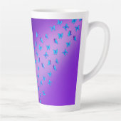 Tasse Latte Papillons enchantés (Droite)