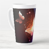 Tasse Latte Papillons nocturnes (Angle gauche)