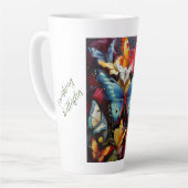 Tasse Latte papillons ravissants (Angle gauche)