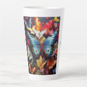Tasse Latte papillons ravissants (Devant)