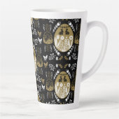 Tasse Latte Pâques Avril cadeau de vacances (Droite)