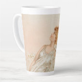 Tasse Latte "Pâques" - Impression vintage, L. Prang & Co. (Angle gauche)