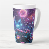 Tasse Latte Paradis papillon (Angle droit)