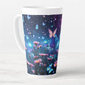Tasse Latte Paradis papillon (Angle gauche)