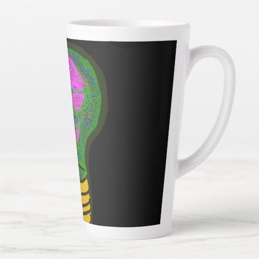 Tasse Latte Paradise in a Light Bulb (Droite)