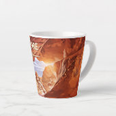 Tasse Latte Parc d'état de la vallée du feu, Nevada (Angle droit)