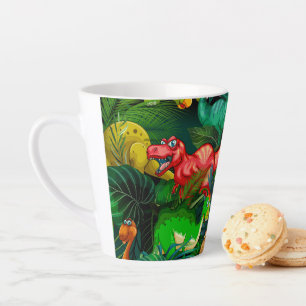 Tasse Latte Parc Dinosaur