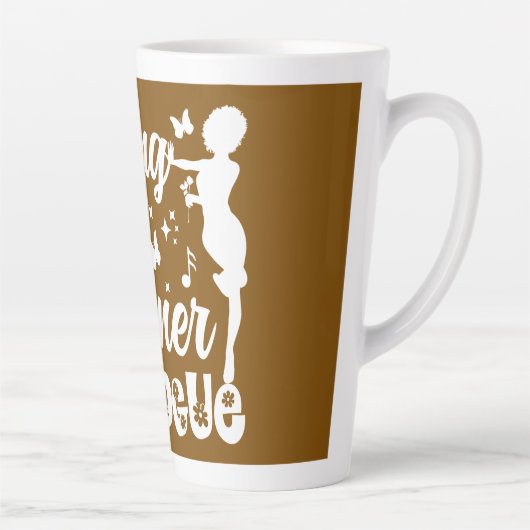 Tasse Latte Parcours d'auto-compassion | Apprivoiser mon dialo (Droite)