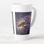 Tasse Latte Parcours Stellaire – Voyage à travers l'univers´14 (Angle droit)