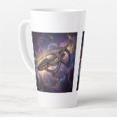 Tasse Latte Parcours Stellaire – Voyage à travers l'univers´14 (Angle gauche)
