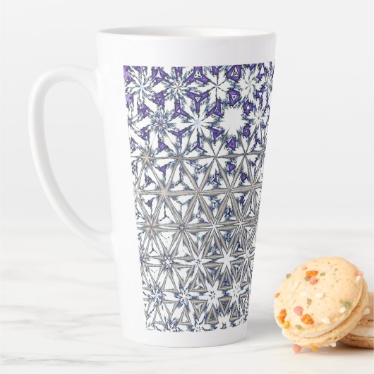 Tasse Latte Pare-brise gelé (En situation)