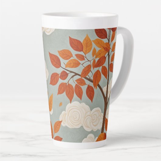 Tasse Latte Parfum automnal (Angle droit)