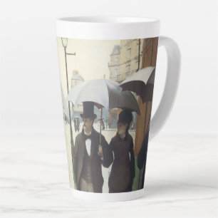 Tasse Latte Paris Street, Rainy Day par Caillebotte