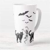 Tasse Latte Parti éffrayant (Angle droit)