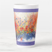 Tasse Latte Parti Petunia (Devant)