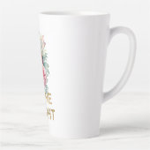 Tasse Latte Parties scintillant d'or ananas brillant (Droite)