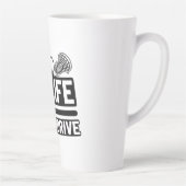 Tasse Latte Paruline à crosse LAX (Droite)