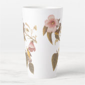 Tasse Latte Paruline jaune à ailes bleues Audubon (Devant)