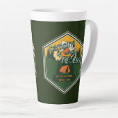 Tasse Latte Paruline thermique (Angle droit)